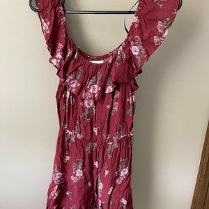 Kittenish Floral Dress